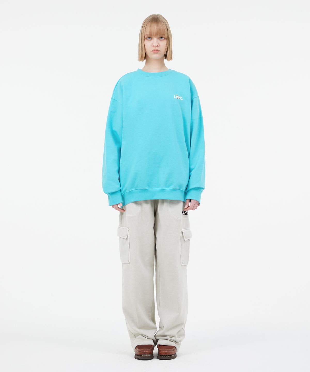 엘엠씨(LMC) FROG SWEATSHIRT light heather gray