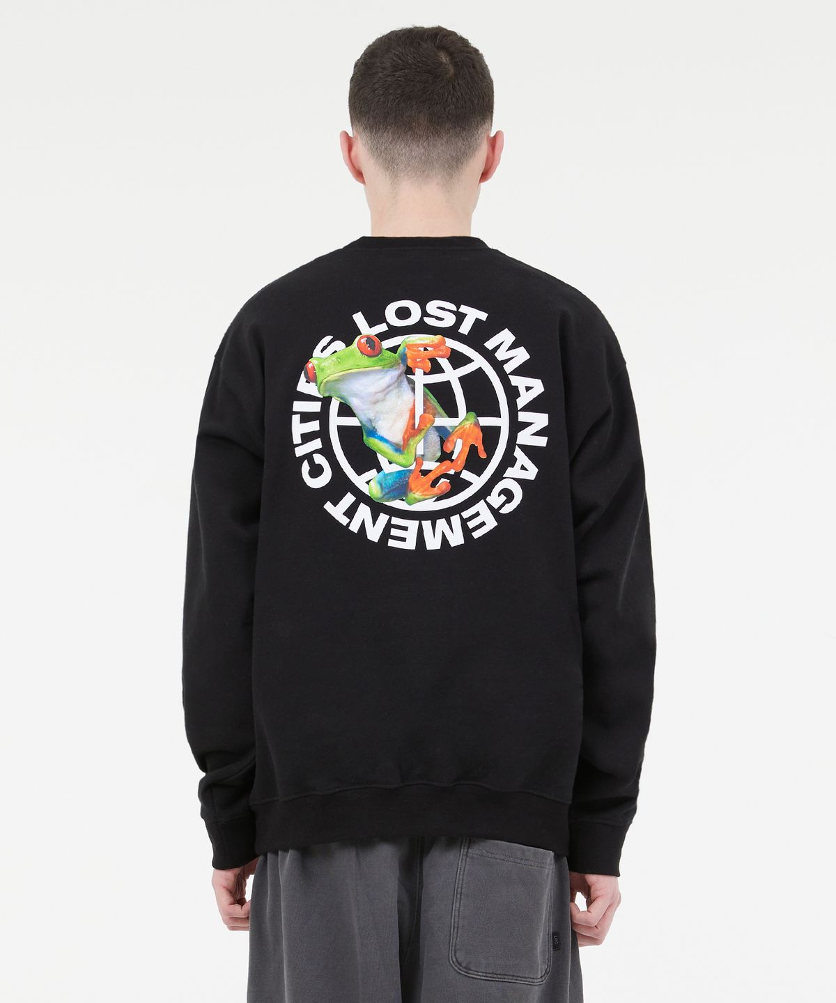 엘엠씨(LMC) FROG SWEATSHIRT black