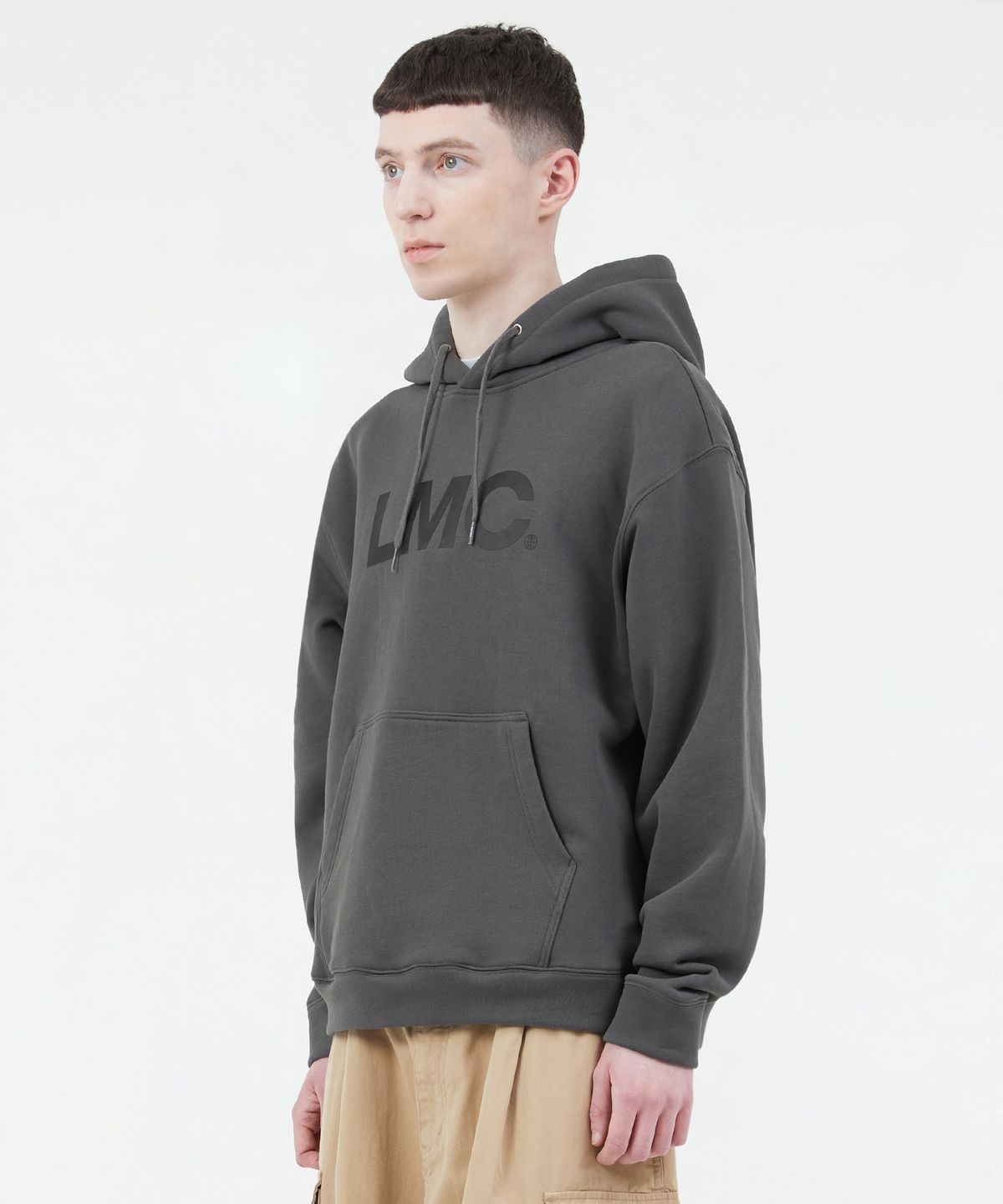 엘엠씨(LMC) BASIC OG HOODIE charcoal