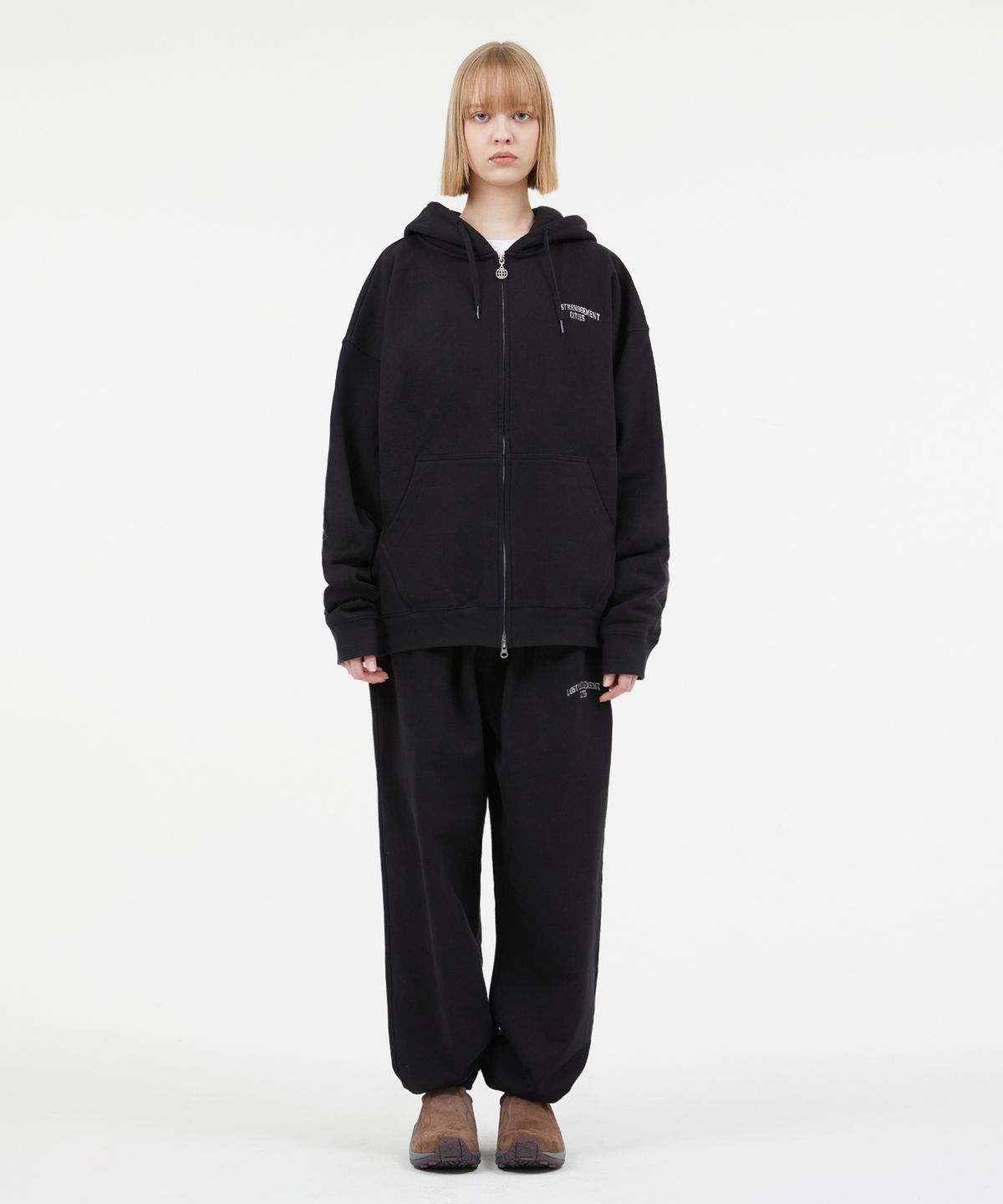 엘엠씨(LMC) ARCH FN ZIP-UP HOODIE navy