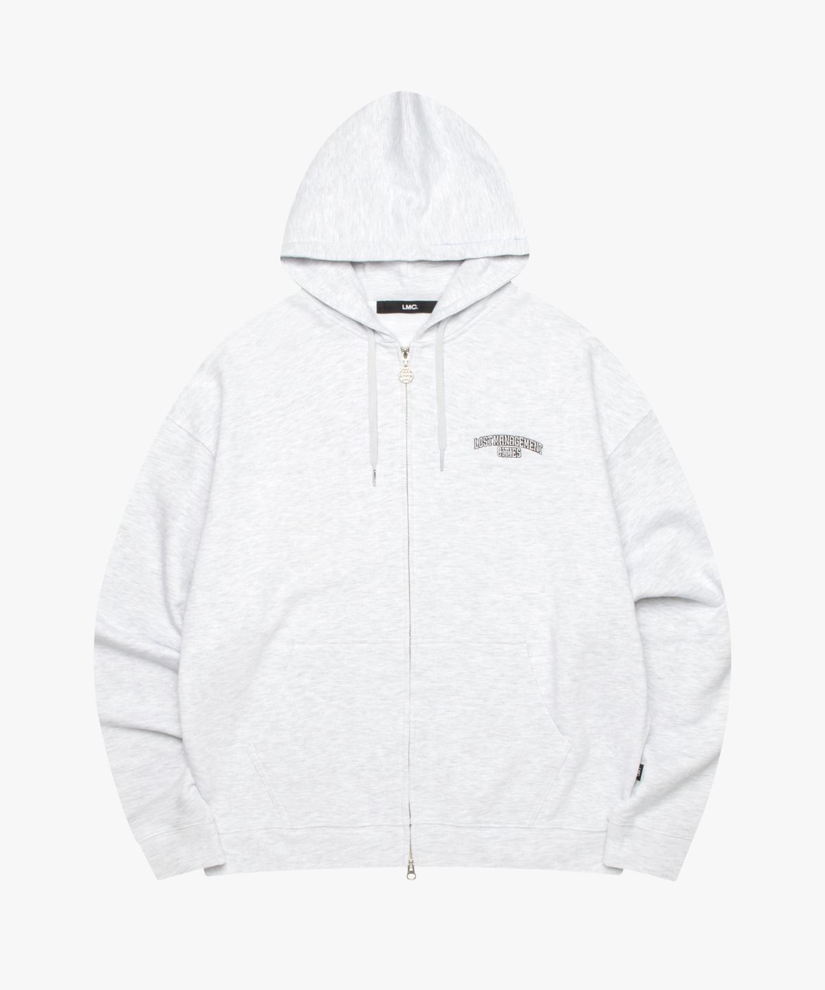 엘엠씨(LMC) ARCH FN ZIP-UP HOODIE light heather gray
