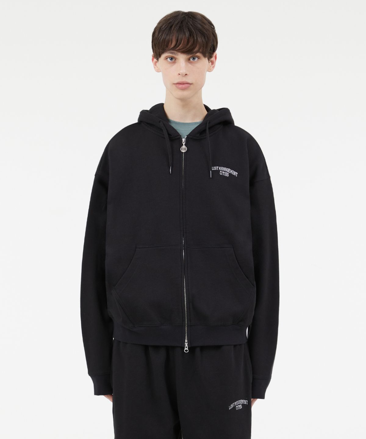 엘엠씨(LMC) ARCH FN ZIP-UP HOODIE black