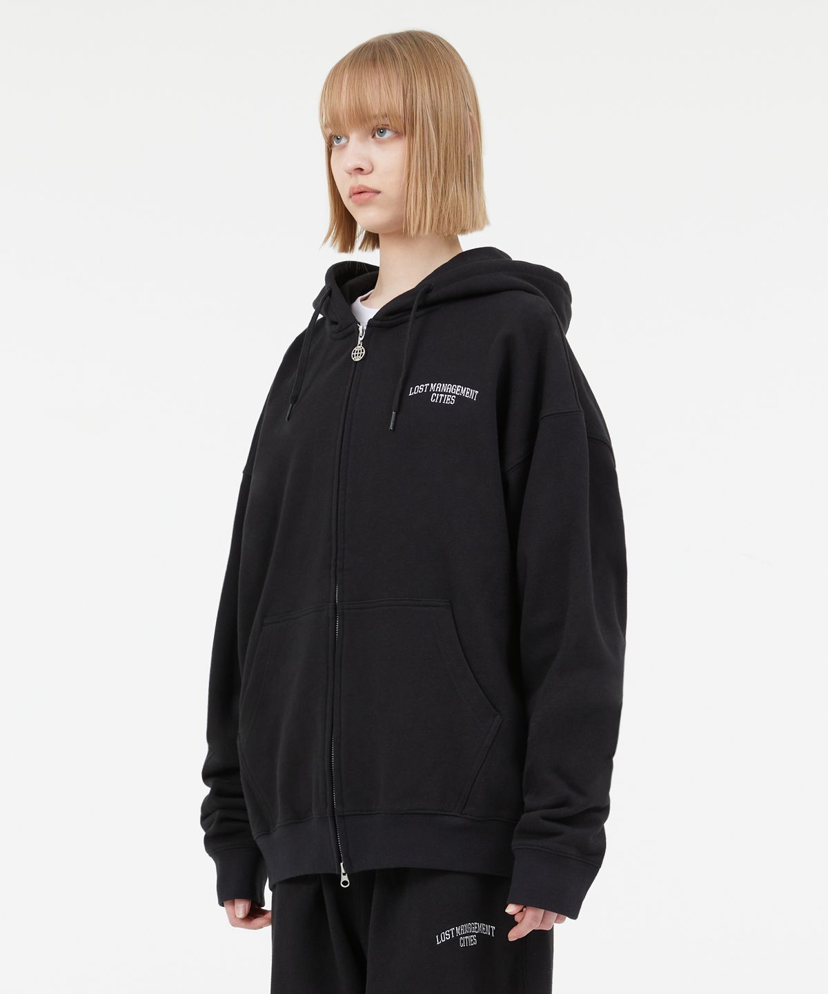 엘엠씨(LMC) ARCH FN ZIP-UP HOODIE black