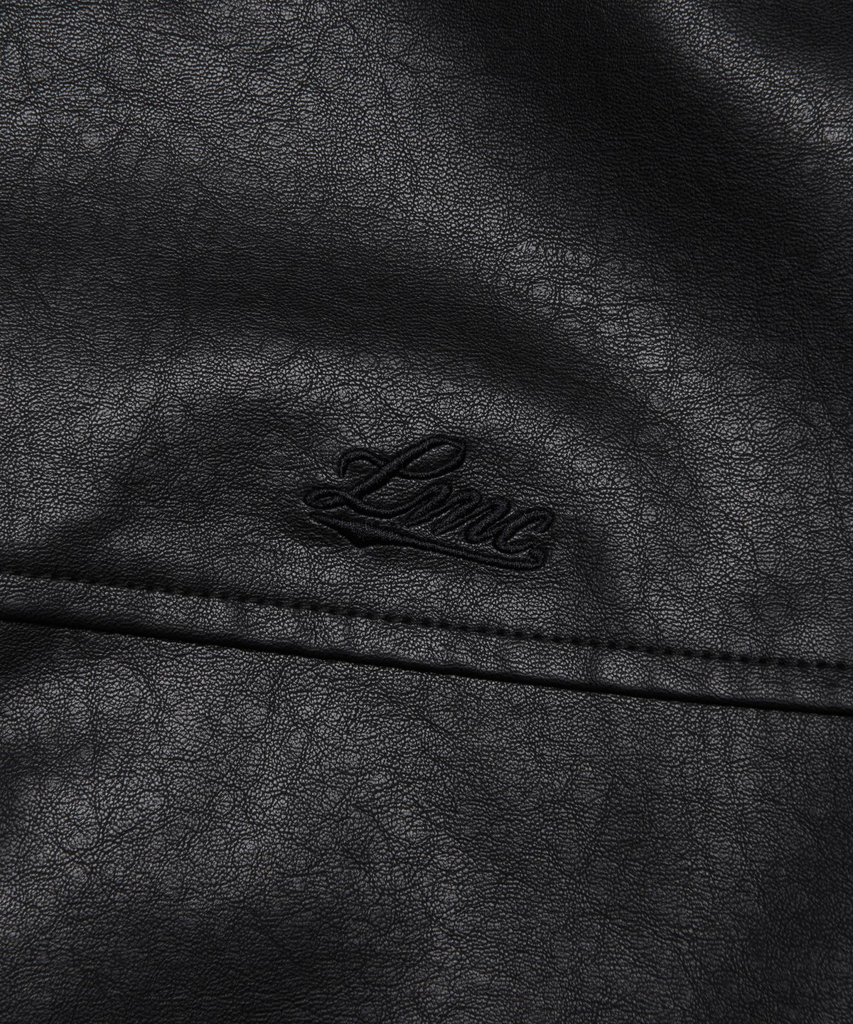 엘엠씨(LMC) CLASSIC VEGAN LEATHER CAR COAT black