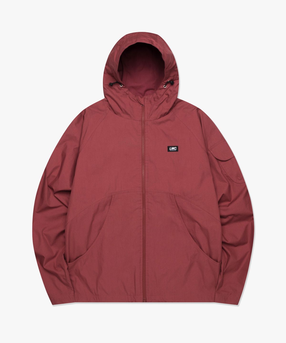 엘엠씨(LMC) CURVED WINDBREAKER JACKET red