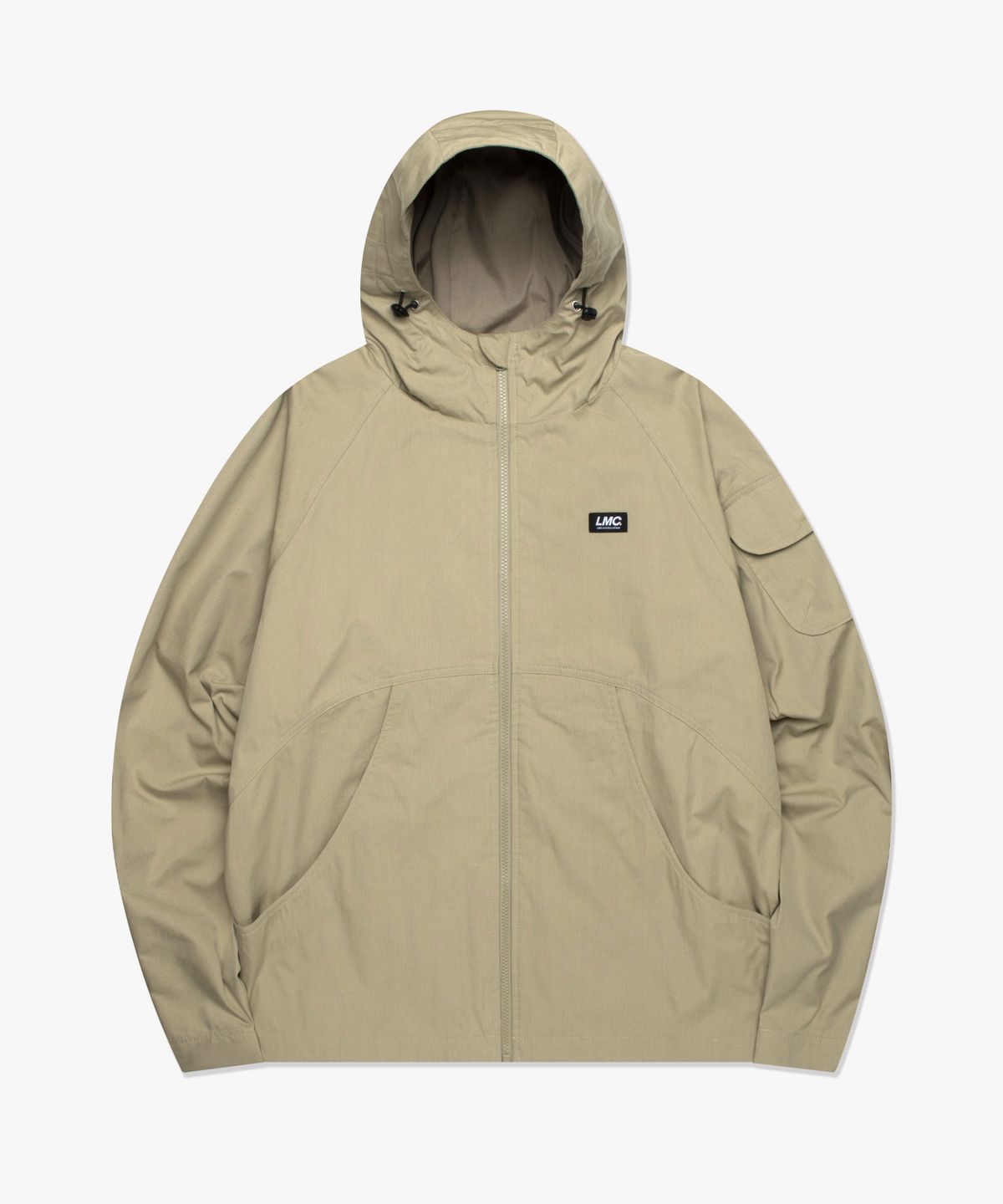 엘엠씨(LMC) CURVED WINDBREAKER JACKET beige