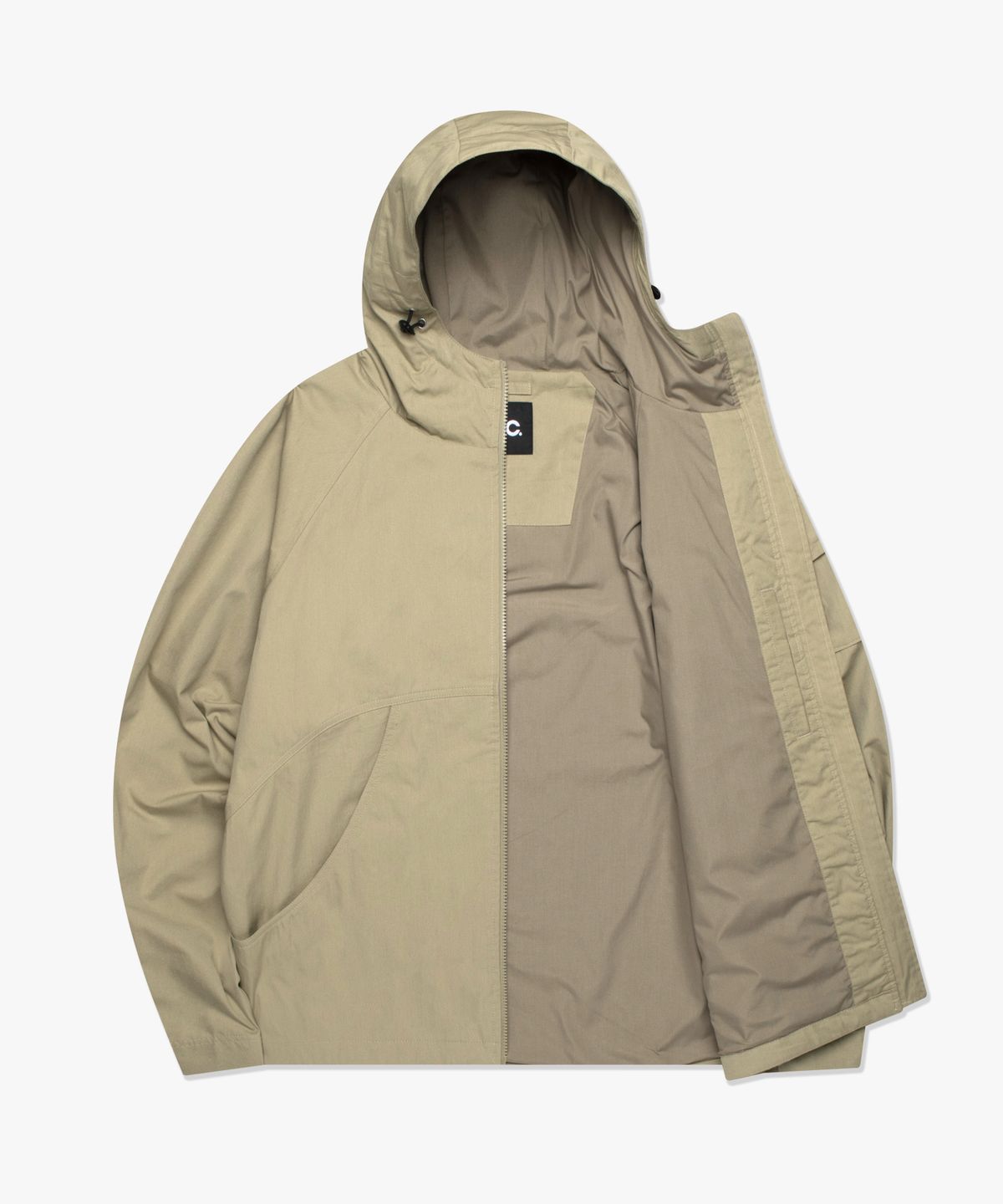 엘엠씨(LMC) CURVED WINDBREAKER JACKET beige