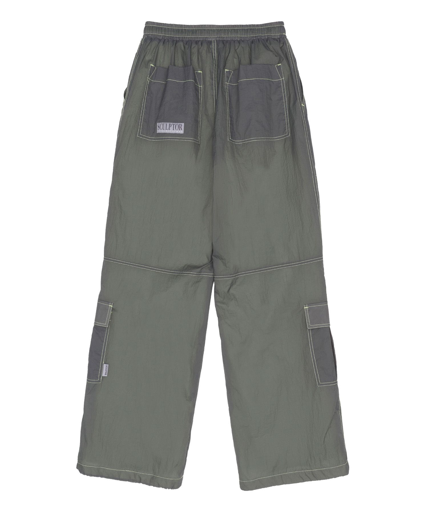 ★SCULPTOR★ Openwork Stitch Carpenter Pants Charcoal SC23S4 MUSINSA | SCULPTOR Openwork Stitch Carpenter Pants Charcoal