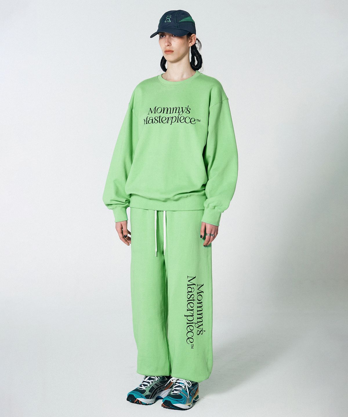 스컬프터(SCULPTOR) Mom Said So Sweatshirt Acid Green
