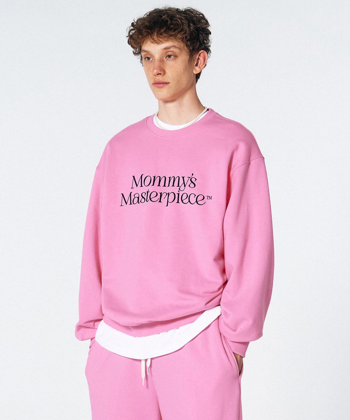 스컬프터(SCULPTOR) Mom Said So Sweatshirt Acid Pink