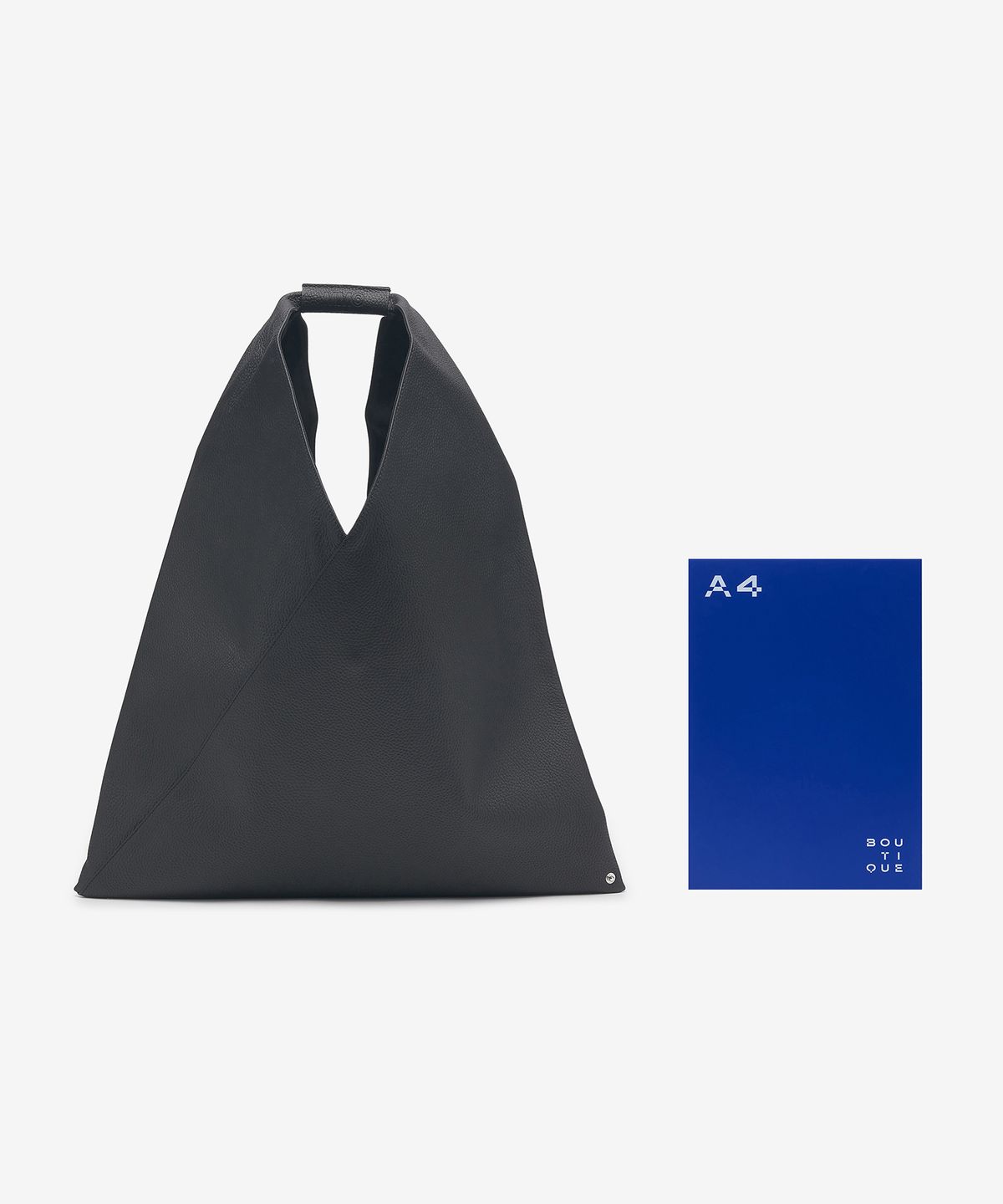 엠엠식스(MM6 MAISON MARGIELA) 여성 클래식 재패니즈 토트백 - 블랙 / S54WD0039P4344T8013