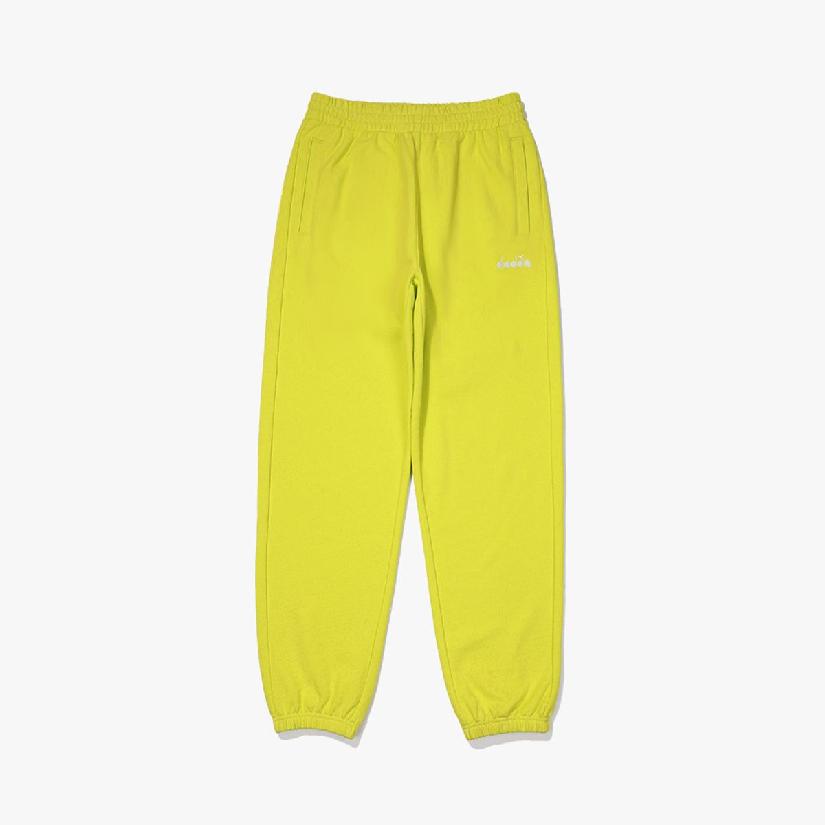 디아도라(diadora) 에센셜 이지 조거 팬츠 LIME