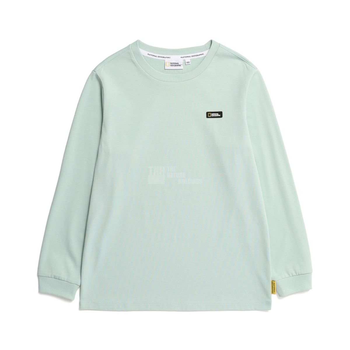 내셔널지오그래픽 키즈(NATIONAL GEOGRAPHIC KIDS) 내셔널지오그래픽 키즈 K231UTS910 네오디 스몰로고 L/TEE ASH MINT