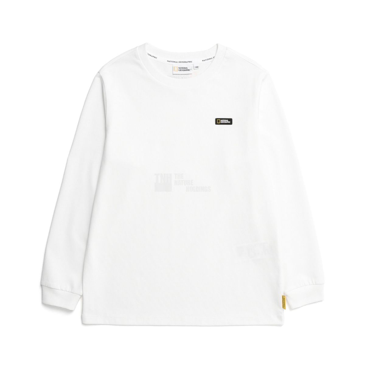 내셔널지오그래픽 키즈(NATIONAL GEOGRAPHIC KIDS) K231UTS910 네오디 스몰로고 L/TEE WHITE