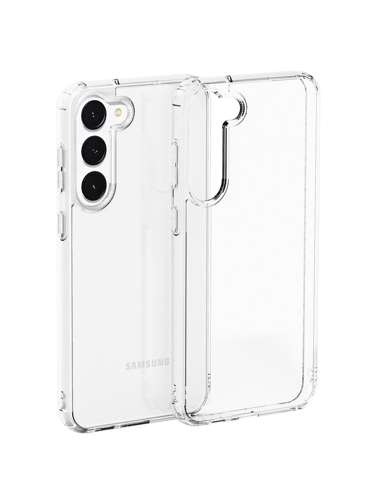 디자인스킨(DESIGNSKIN) 갤럭시S24/23 플러스/울트라 피닉스 범퍼 케이스-올클리어