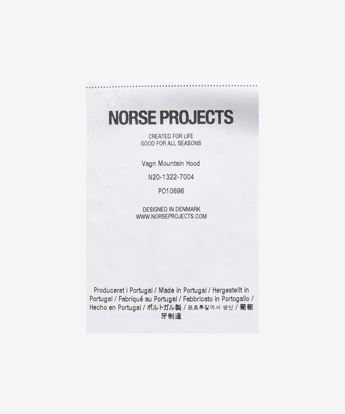 노스 프로젝트(NORSE PROJECTS) 베인 마운틴 후드 - 다크 네이비 / N2013227004