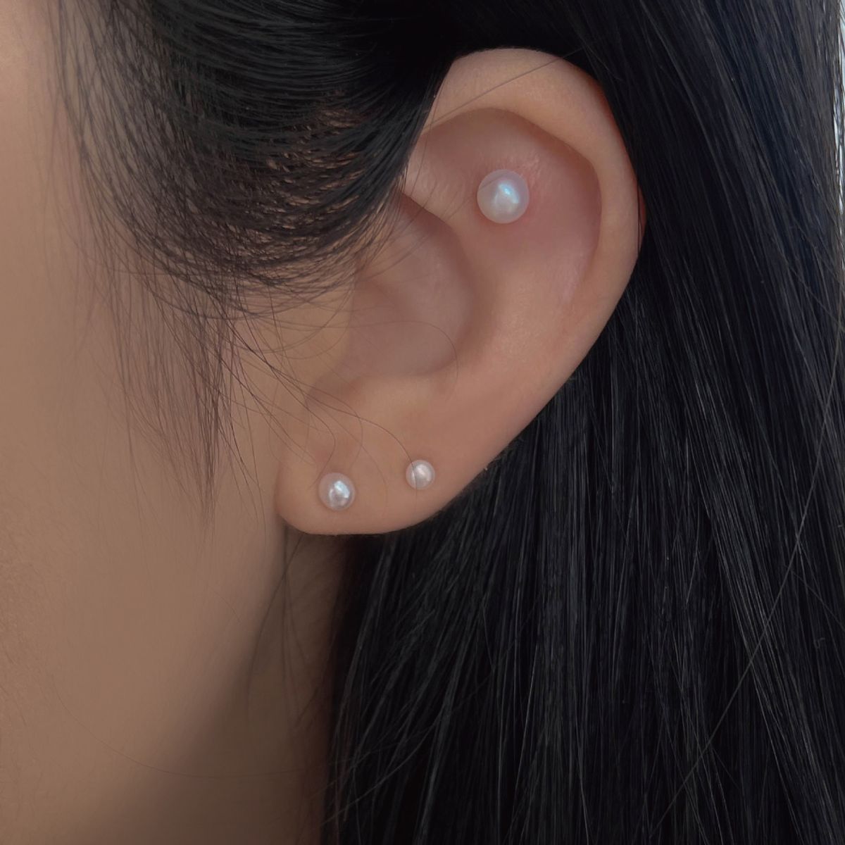 마이오믈렛(MY OMELET) [92.5 silver]로맨틱 펄 이어링