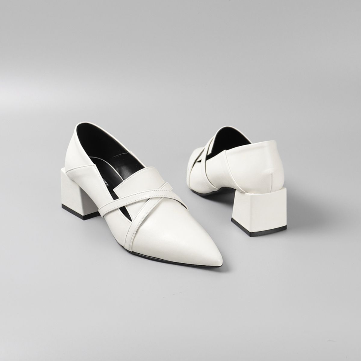 루시크루(LUCY CREW) Stiletto 2-way Loafer LC206_5cm