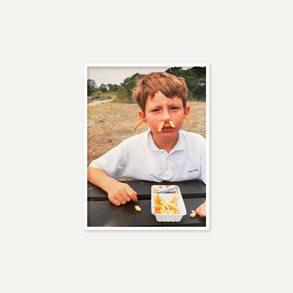 그릿시즌(GREET SEASON) 로널드 함메가 The Fries Come Out of My Nose & Ears, 1988 (액자 포함)