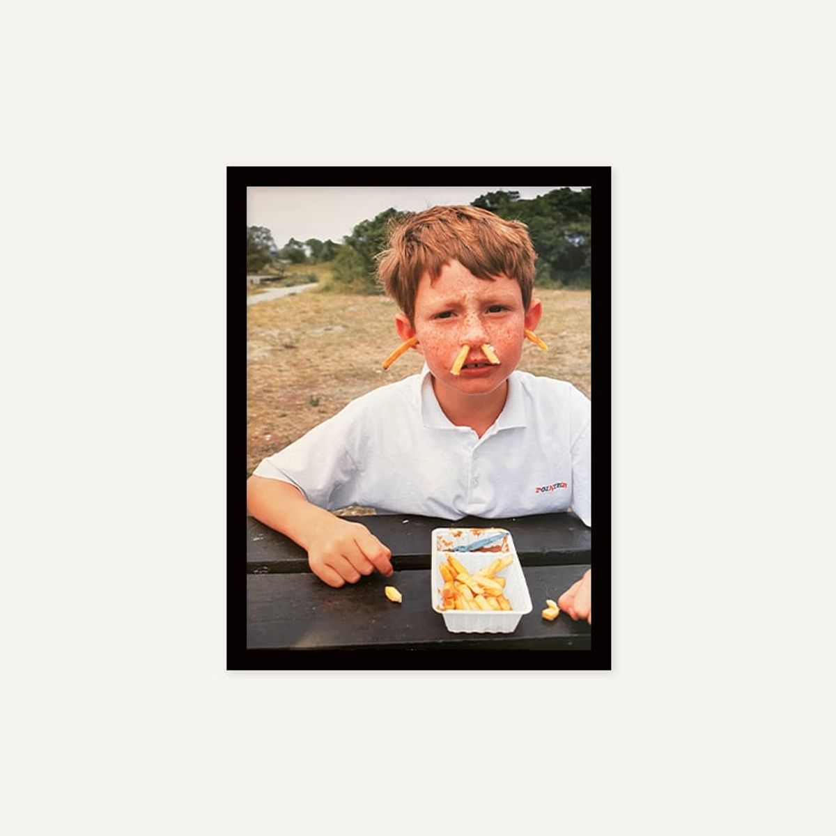 그릿시즌(GREET SEASON) 로널드 함메가 The Fries Come Out of My Nose & Ears, 1988 (액자 포함)