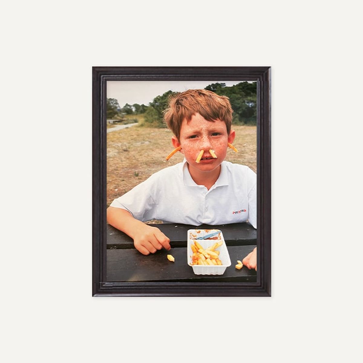 그릿시즌(GREET SEASON) 로널드 함메가 The Fries Come Out of My Nose & Ears, 1988 (액자 포함)