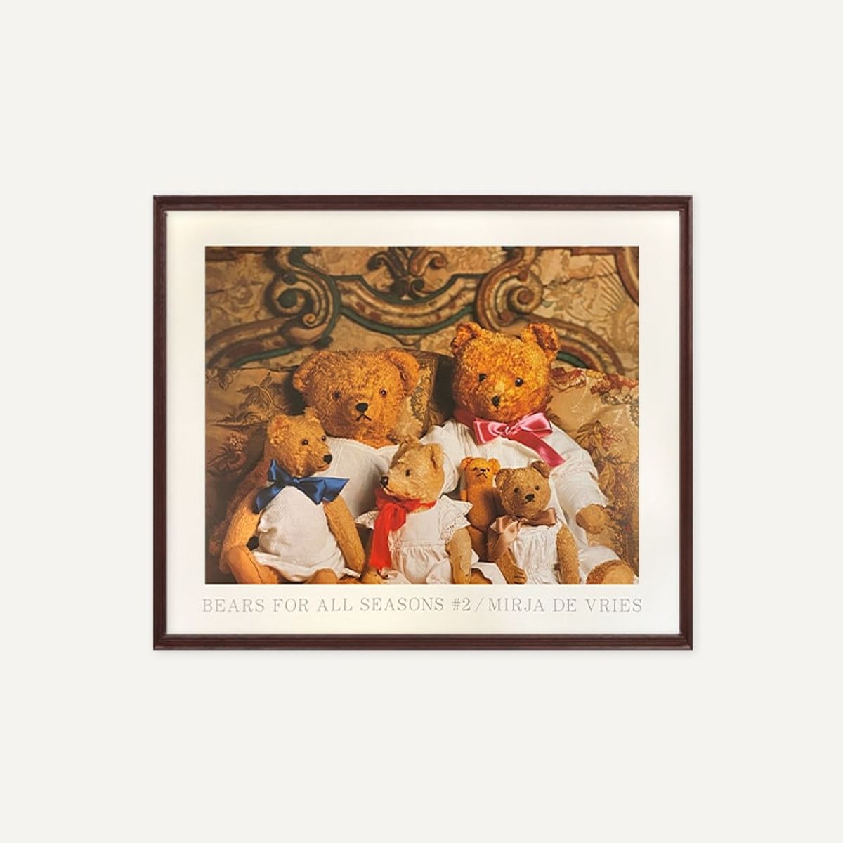 그릿시즌(GREET SEASON) 미르야 드 브리스 Bears For All Seasons (액자 포함)