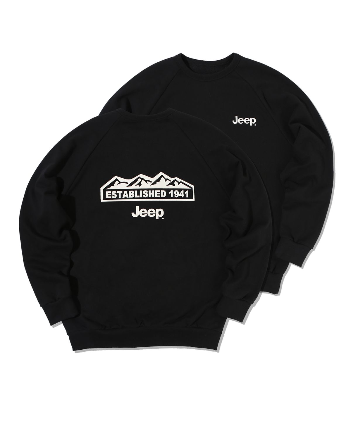 지프(JEEP) M-Logo 맨투맨 (JP5TSU841BK)