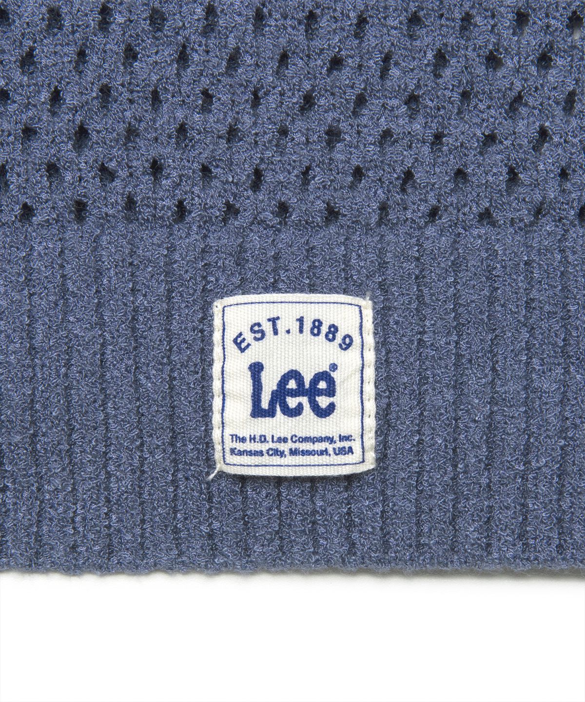 리(LEE) 스카시 풀오버 니트 블루