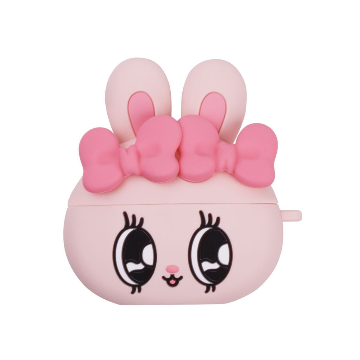 애스더버니(ESTHERBUNNY) 토끼 실리콘 에어팟 프로 프로2세대 케이스 카라비너 포함
