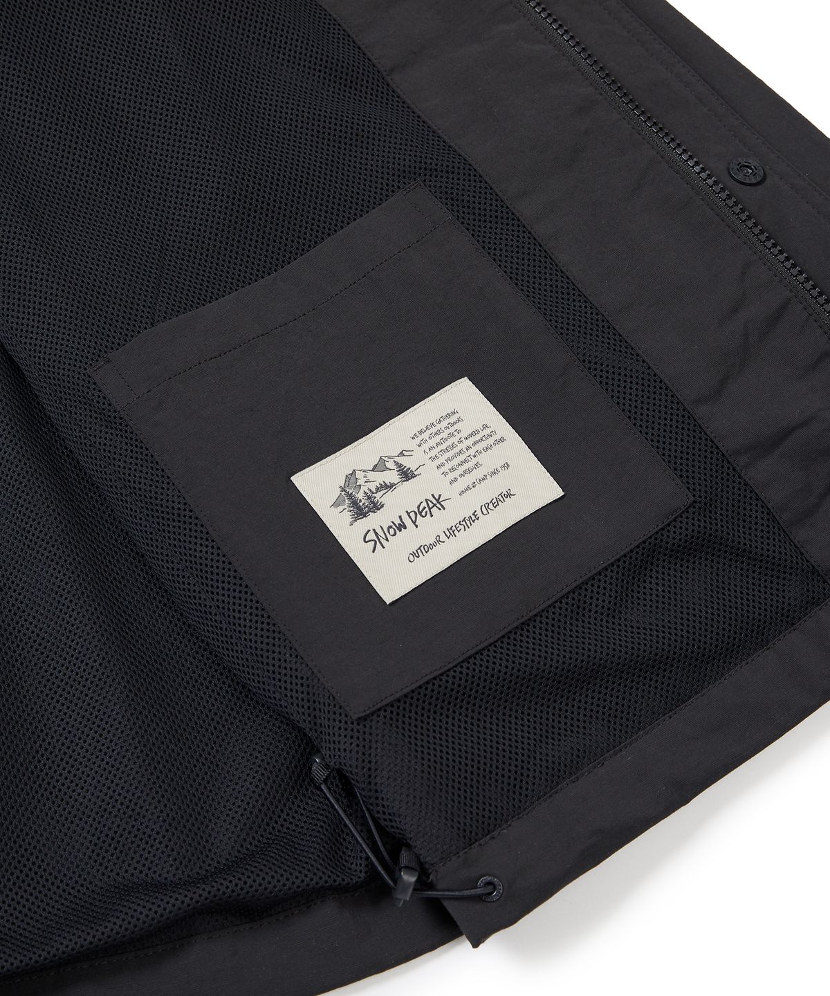 스노우피크 어패럴(SNOWPEAK APPAREL) 클랜드 아웃포켓 자켓 Dark Charcoal (S23SMDJK10)