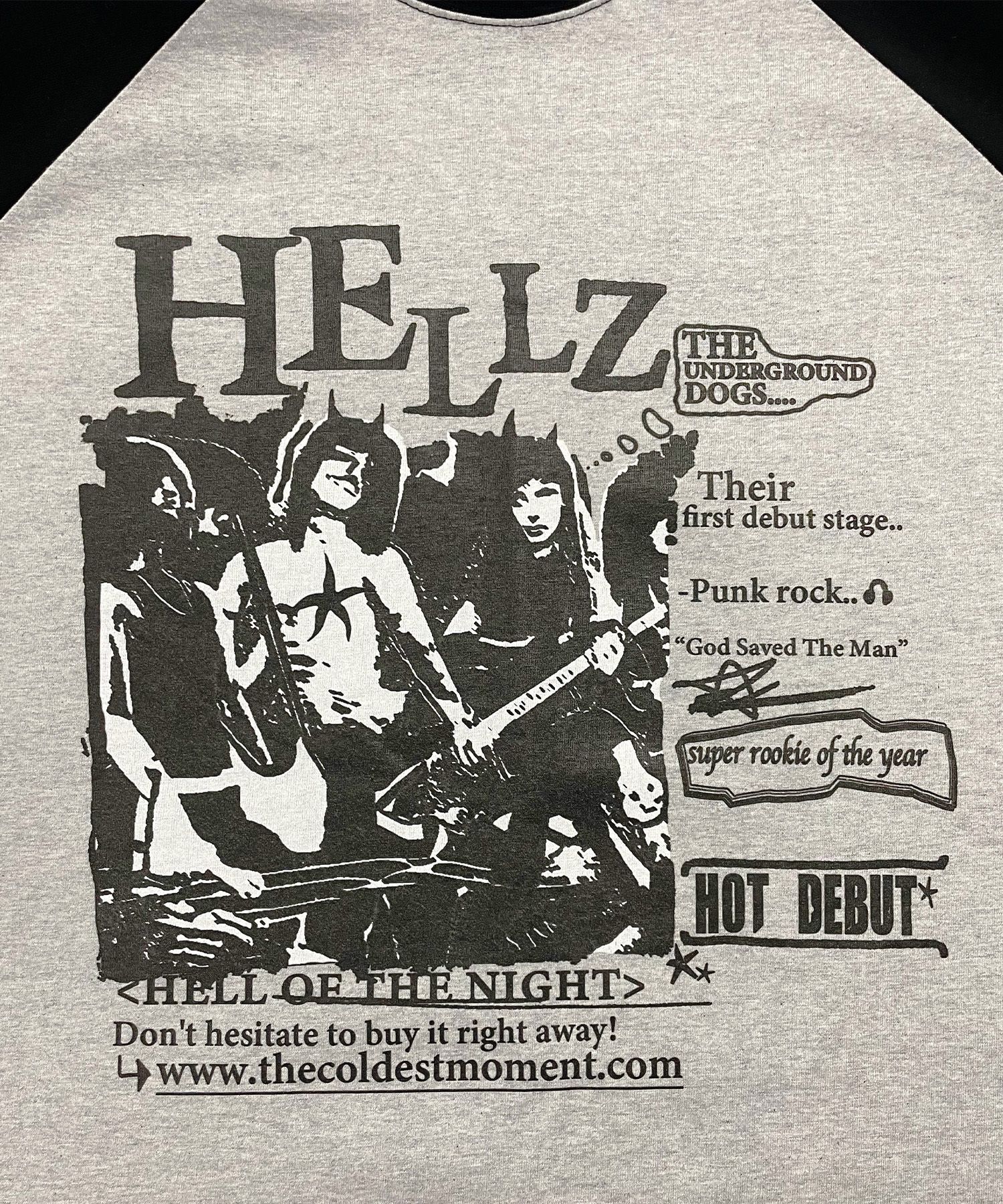 MUSINSA | THE COLDEST MOMENT TCM hellz raglan long sleeve