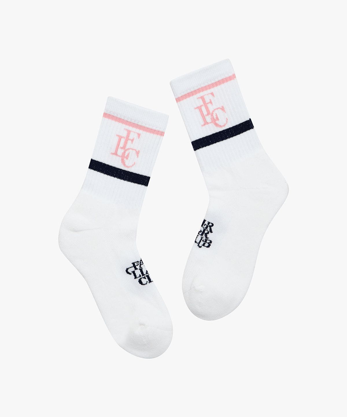 페어라이어 클럽(FAIRLIAR CLUB) Club Stripe Socks_WHITE