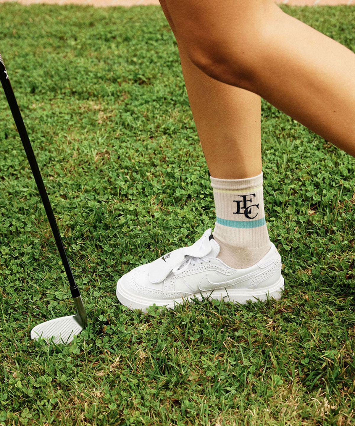 페어라이어 클럽(FAIRLIAR CLUB) Club Stripe Socks_BEIGE