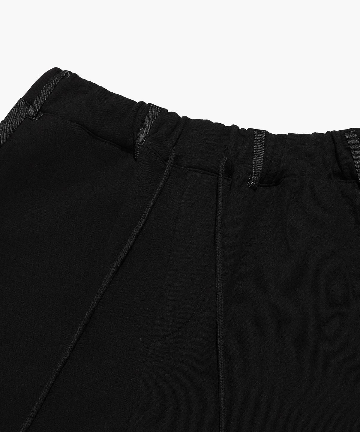 이스트쿤스트(ISTKUNST) DENIM SWEAT PANTS_BLACK(IK2DSMPA00A)