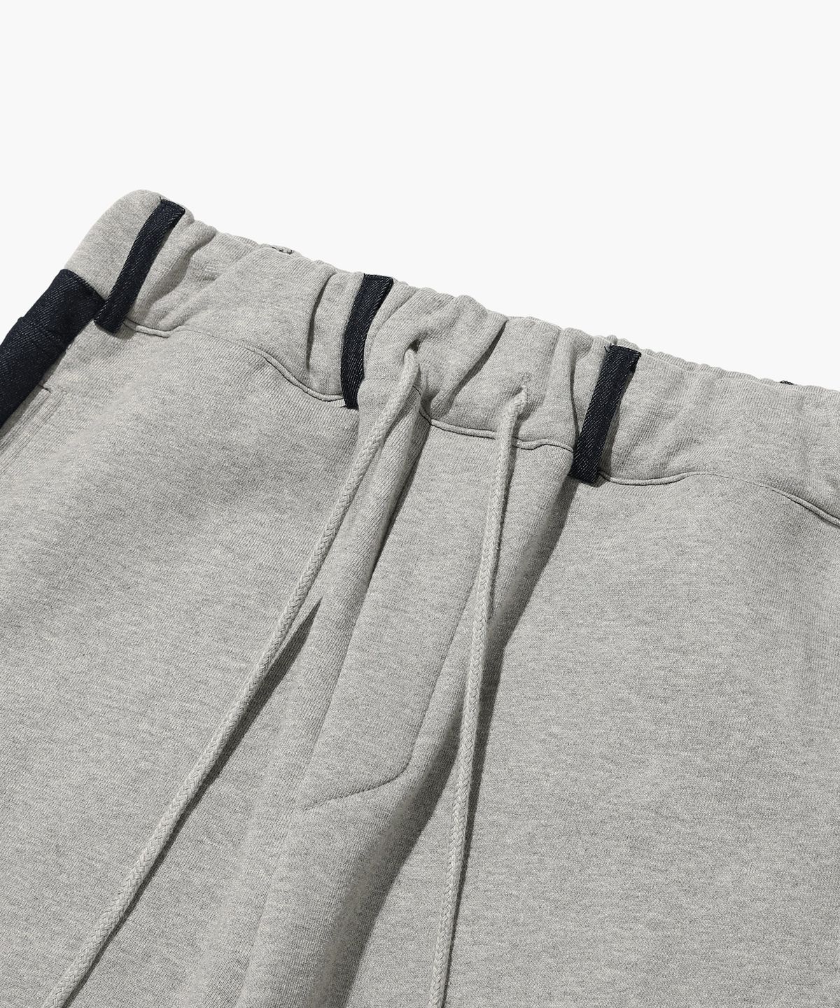 이스트쿤스트(ISTKUNST) DENIM SWEAT PANTS_GREY(IK2DSMPA00A)