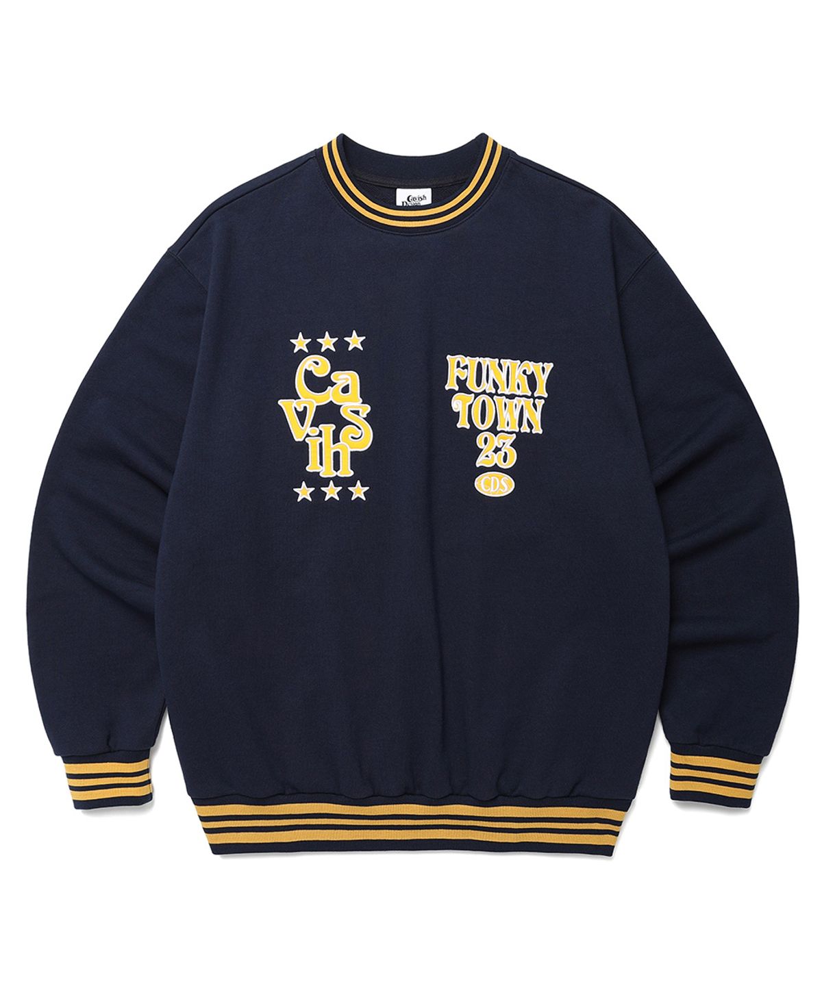 카비시(CAVISH) CDS FOOTBALL SWEATSHIRT NAVY(CV2DSUM461A)