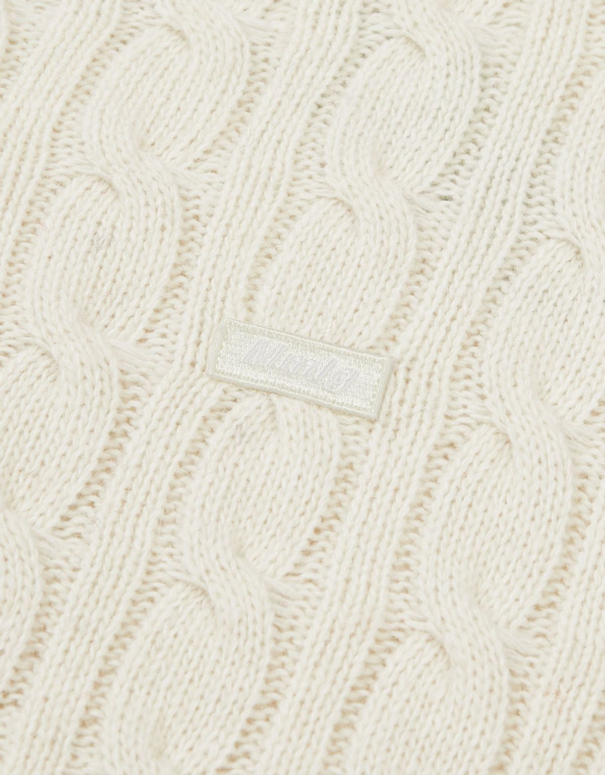 엠엠엘지(MMLG) [Mmlg] CPC CABLE CARDIGAN (IVORY)