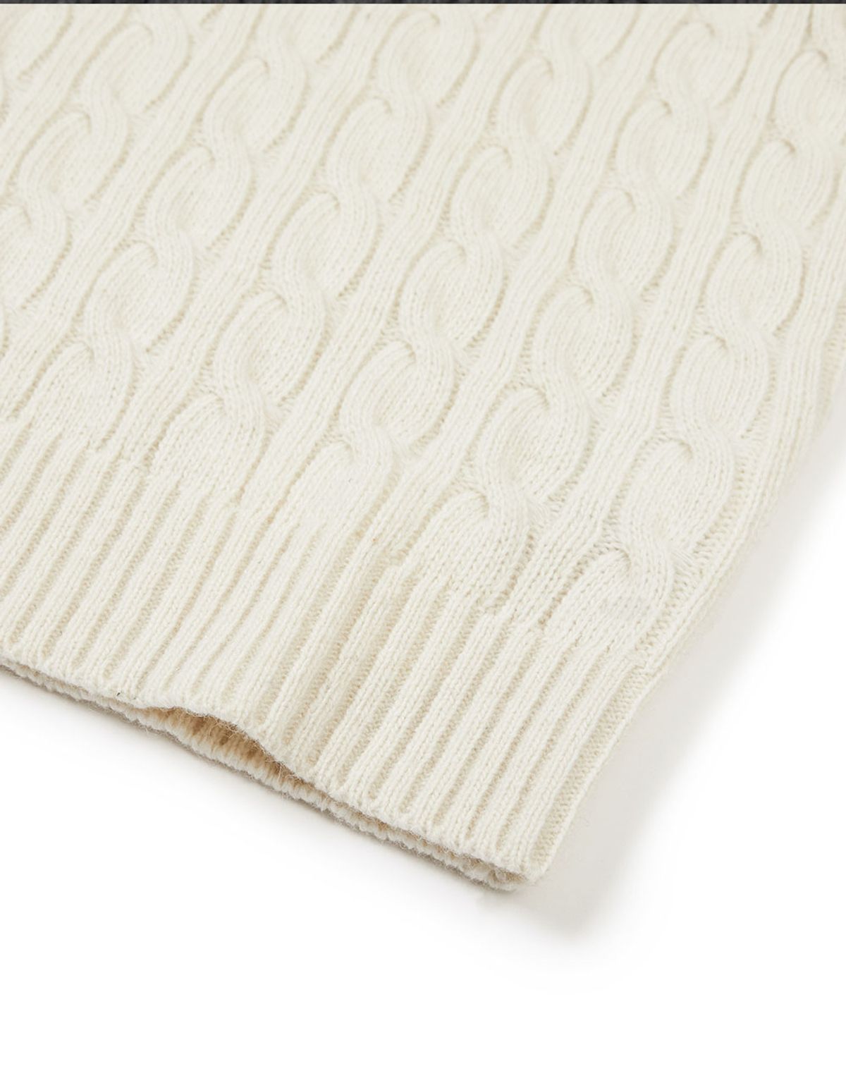 엠엠엘지(MMLG) [Mmlg] CPC CABLE CARDIGAN (IVORY)