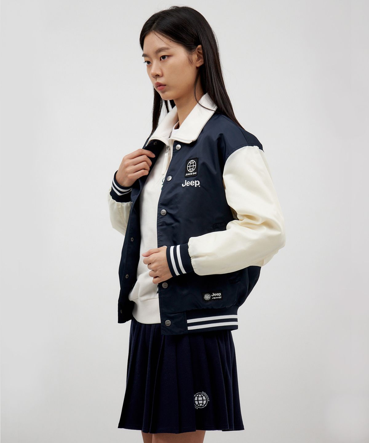 지프(JEEP) A1 Basic Pleats Skirts (JO5SKF001NA)