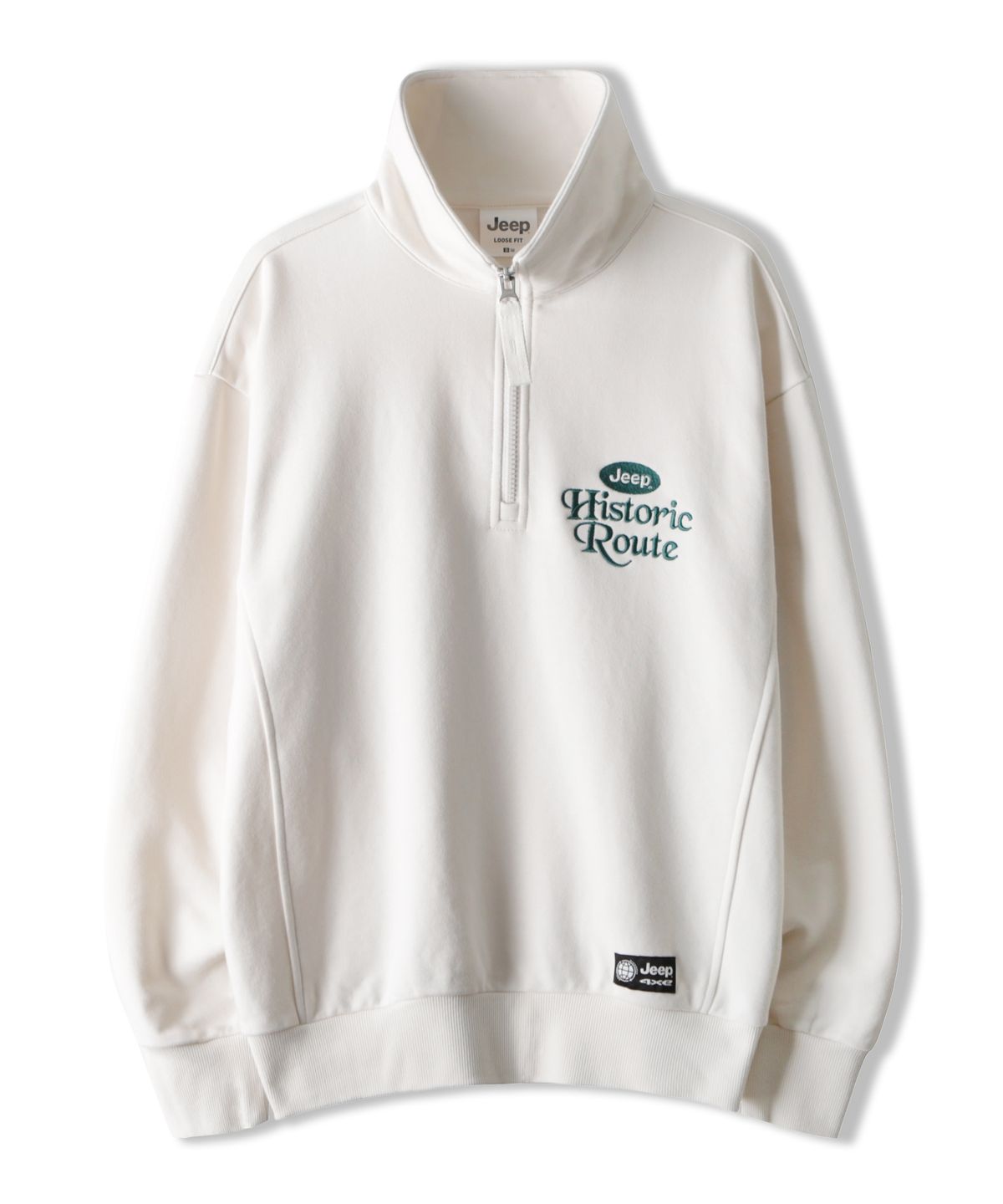 지프(JEEP) A1 Basic Women Half Zip-Up Sweat (JO5TSF831IV)