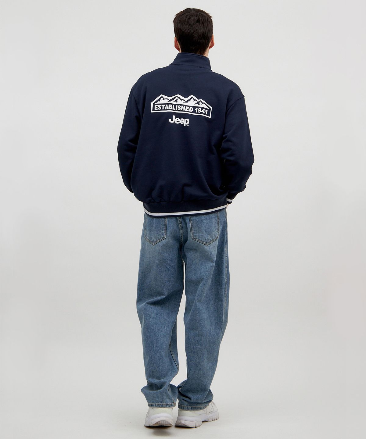 지프(JEEP) A1 YOKO Half Zip-Up Sweat (JO5TSU834NA)
