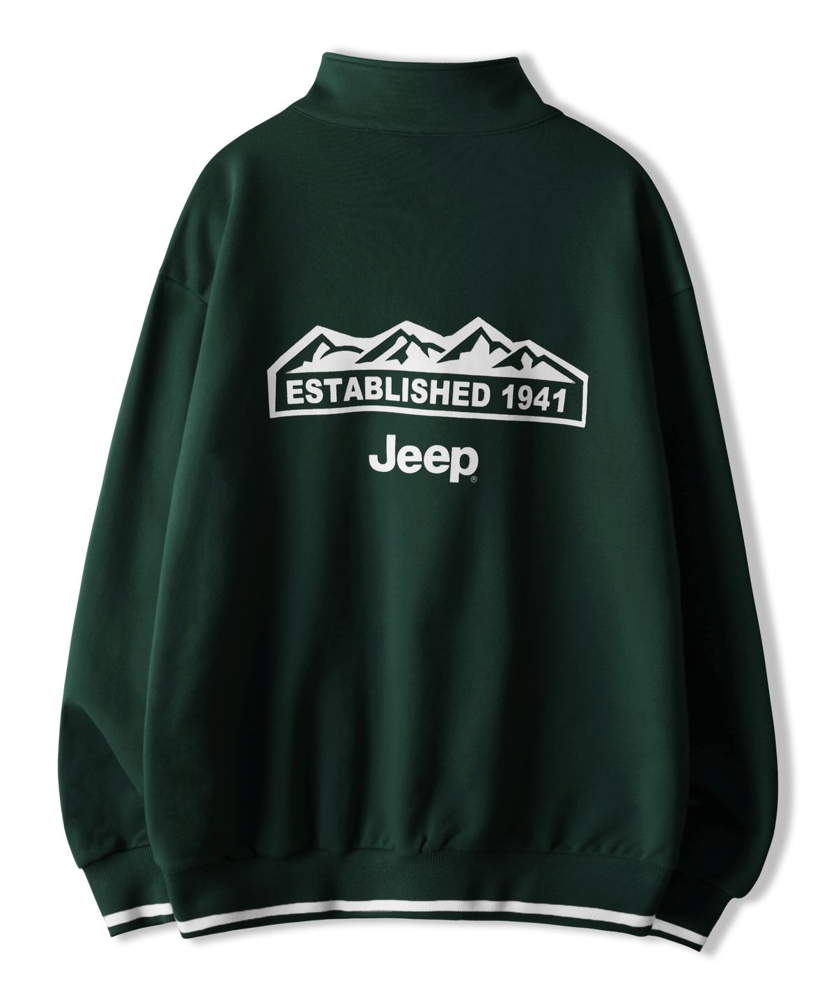 지프(JEEP) A1 YOKO Half Zip-Up Sweat (JO5TSU834GN)