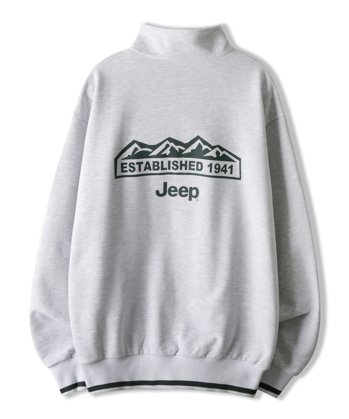 지프(JEEP) A1 YOKO Half Zip-Up Sweat (JO5TSU834MW)