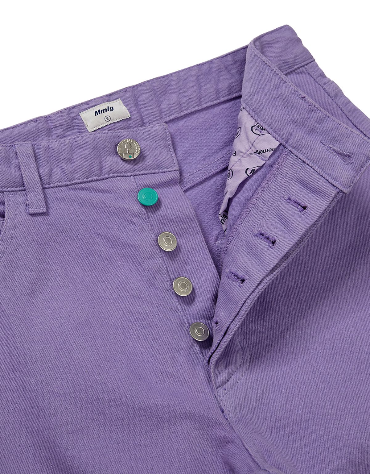엠엠엘지(MMLG) [Mmlg] 23 OVERDYE JEANS (PURPLE)