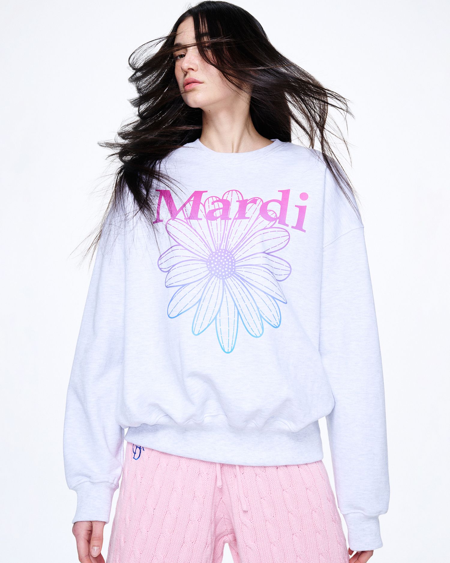 MUSINSA | MARDI MERCREDI SWEATSHIRT FLOWERMARDI