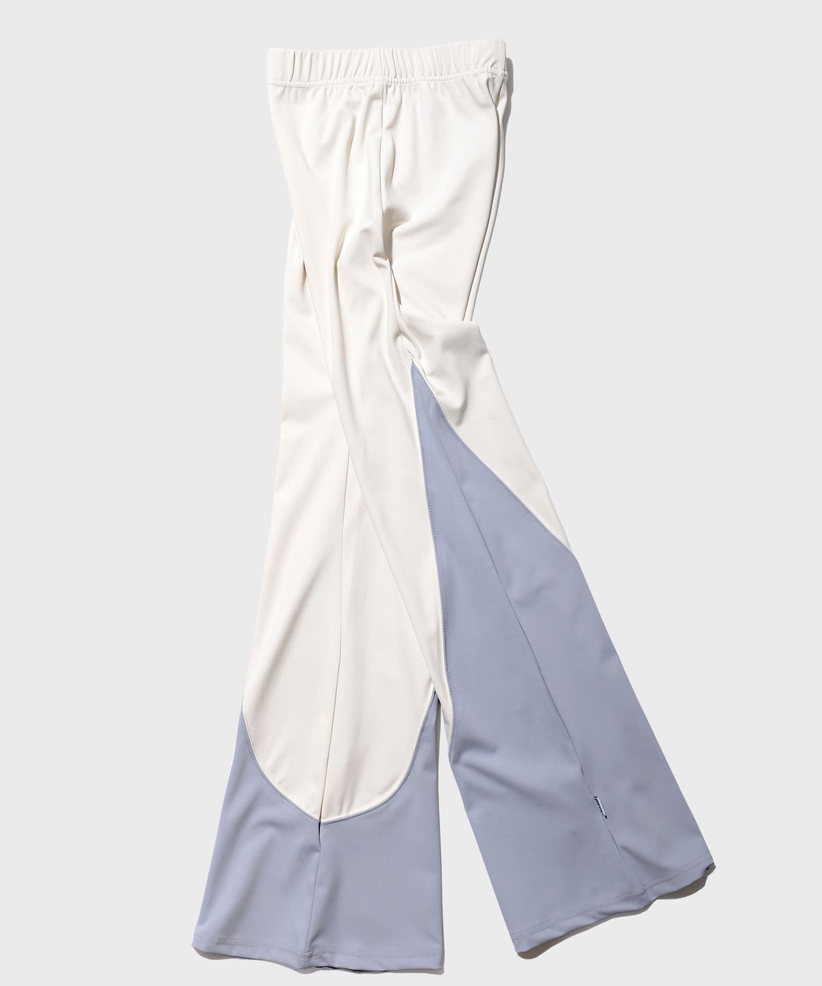 피스메이커(PIECE MAKER) TRACK JERSEY BOOT PANTS (OFF WHITE)
