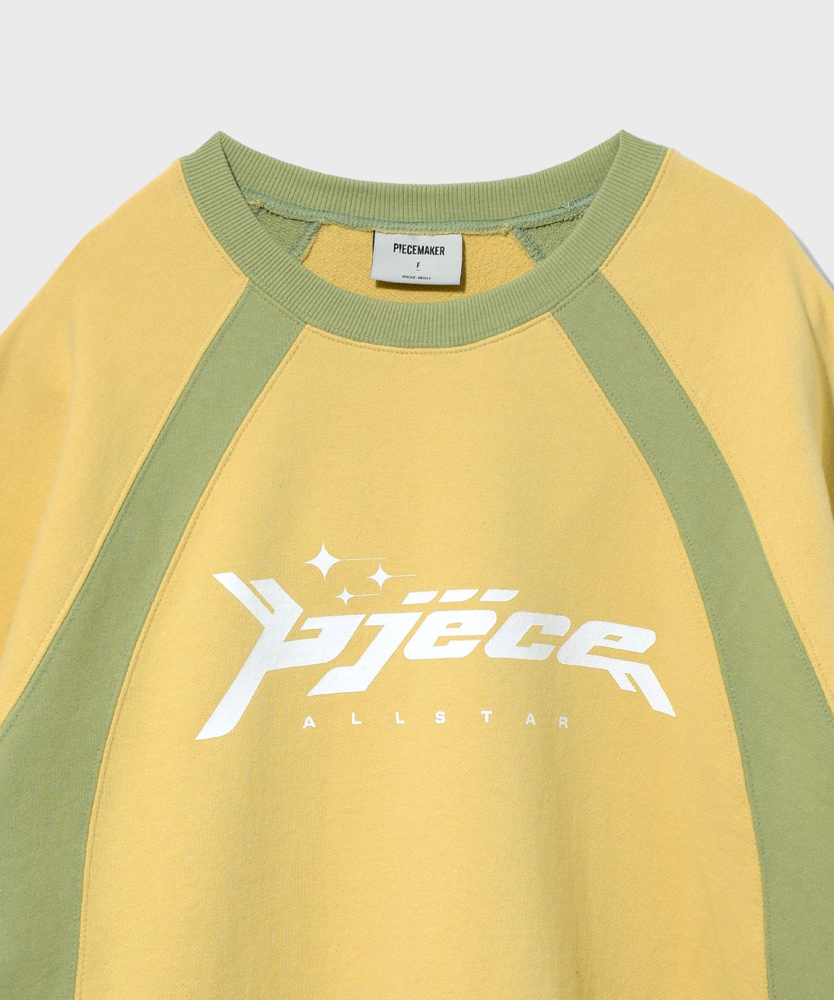 피스메이커(PIECE MAKER) PIECE ALLSTAR SWEATSHIRTS (YELLOW)