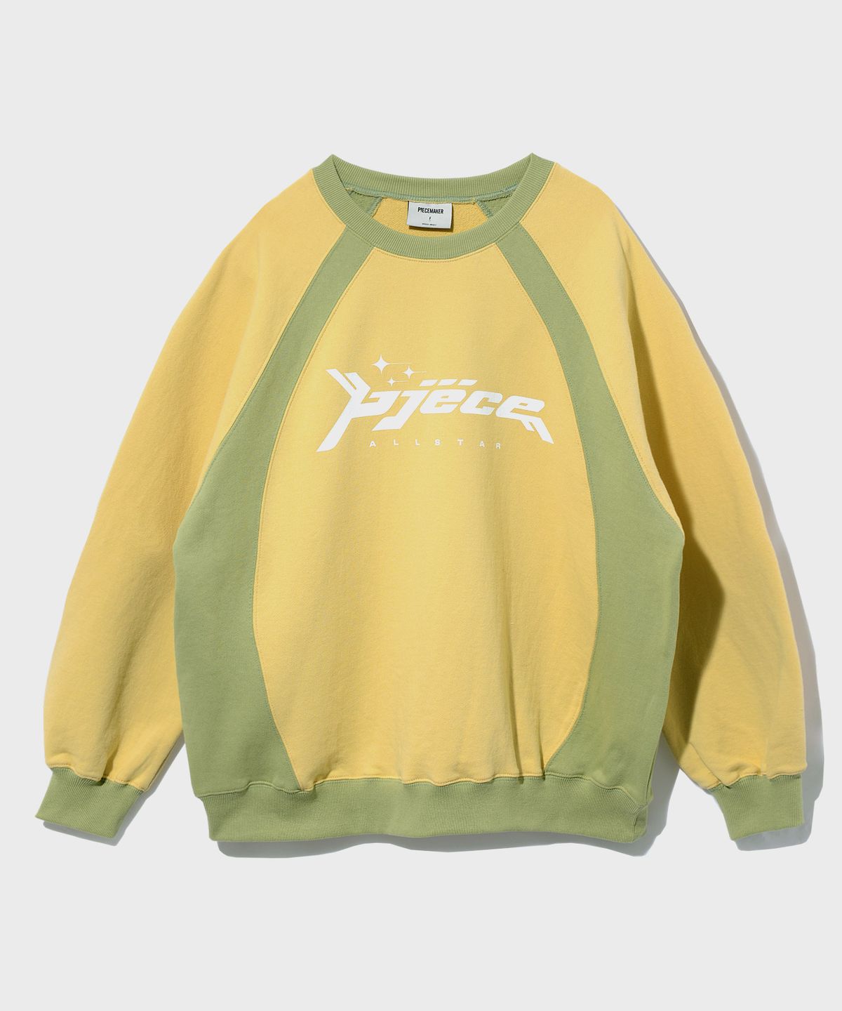 피스메이커(PIECE MAKER) PIECE ALLSTAR SWEATSHIRTS (YELLOW)