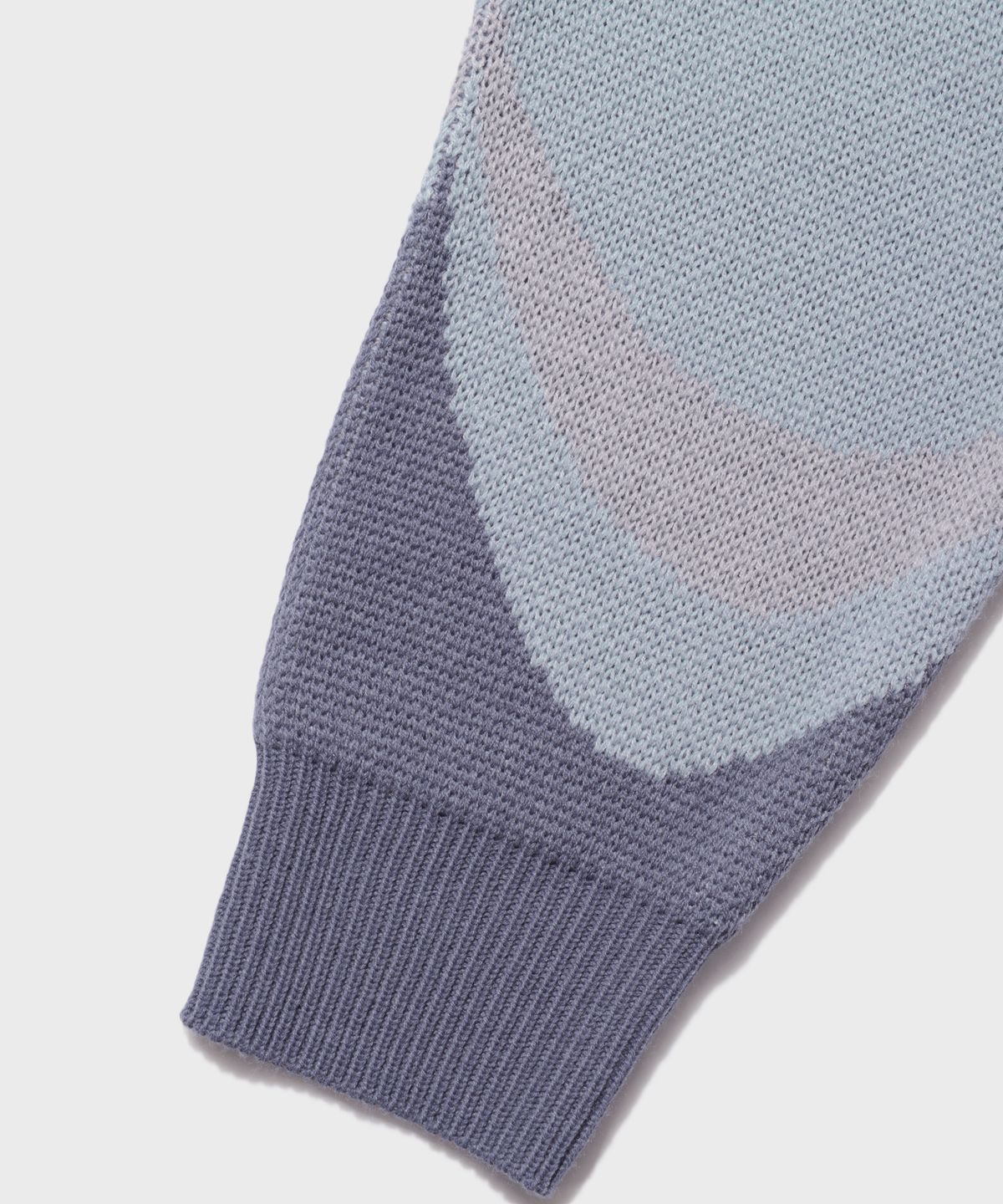 피스메이커(PIECE MAKER) PIECE RACING KNIT SWEATER (GREY)