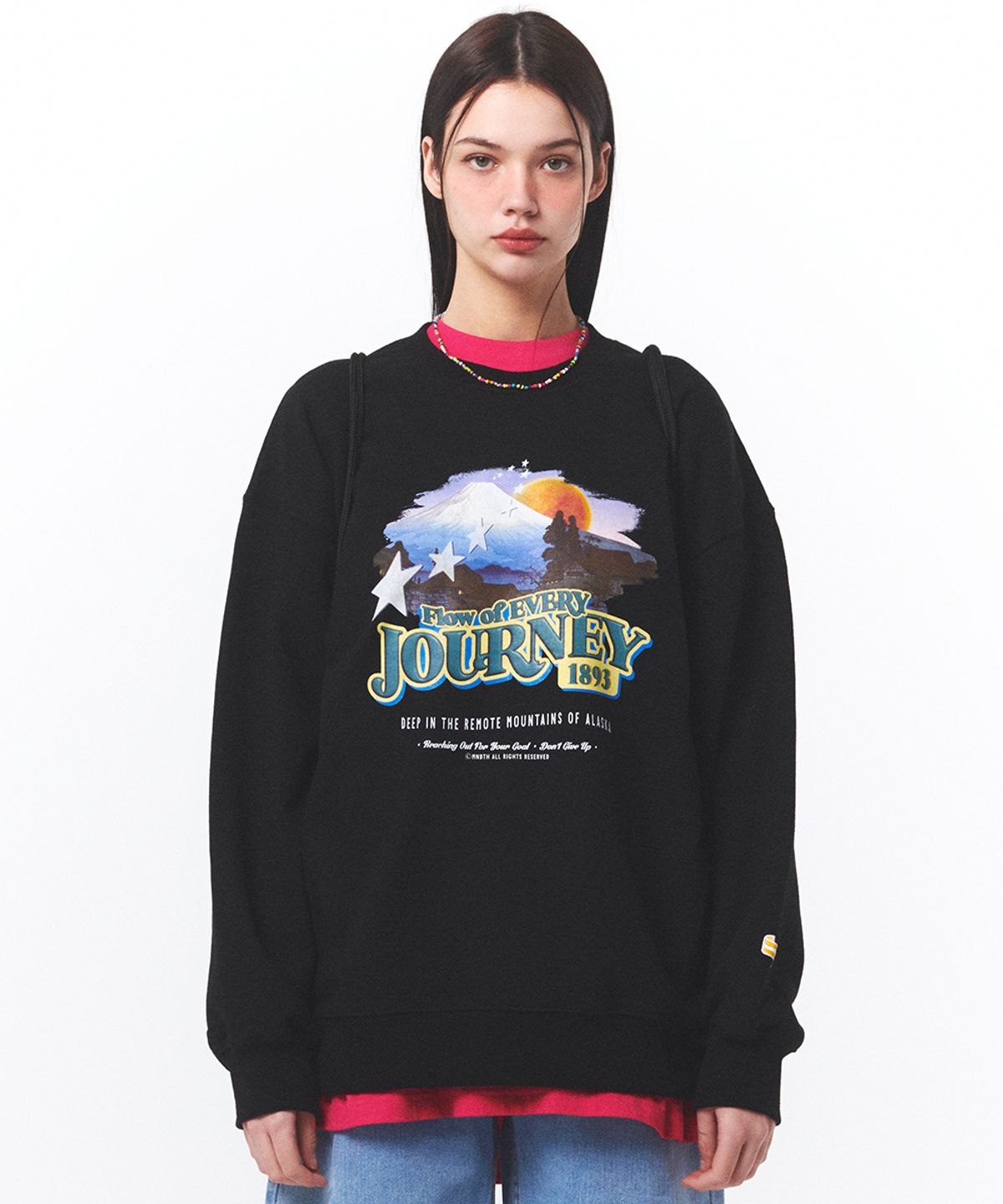 메인부스(MAINBOOTH) Cinema Sweatshirt(BLACK)
